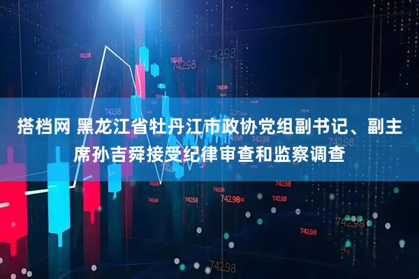 搭档网 黑龙江省牡丹江市政协党组副书记、副主席孙吉舜接受纪律审查和监察调查