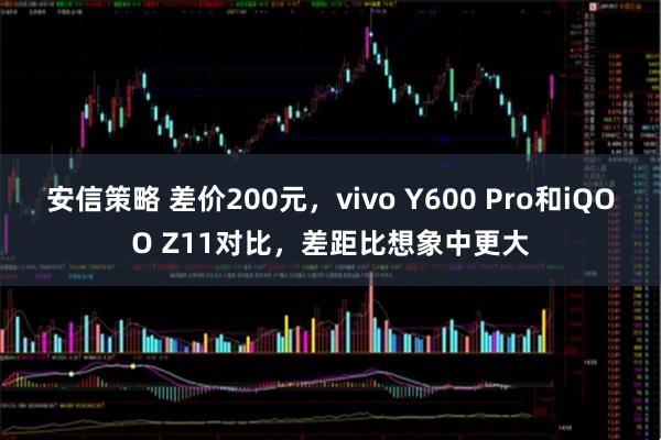 安信策略 差价200元，vivo Y600 Pro和iQOO Z11对比，差距比想象中更大